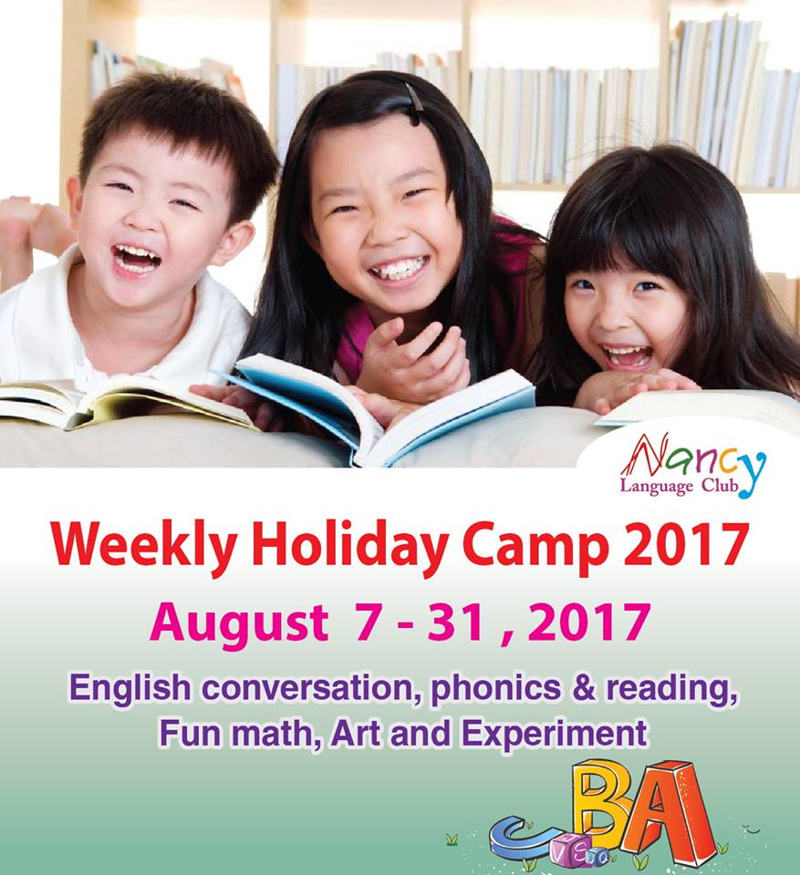 Weekly English Camp August 2017